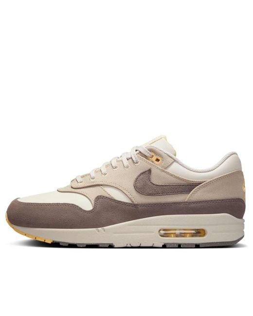 Nike White Air Max 1 Prem Sneaker for men