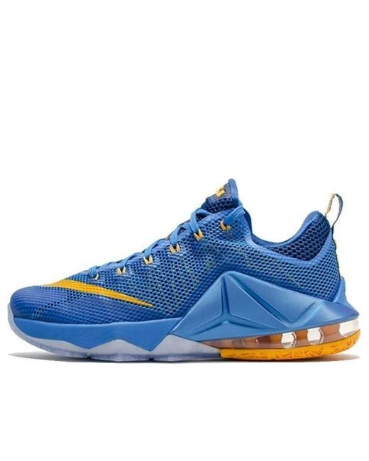 Nike Blue Lebron 12 Low 'Entourage' for men