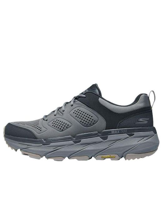 Skechers Gray Max Cushioning Premier Sienna Trail Running Shoes for men