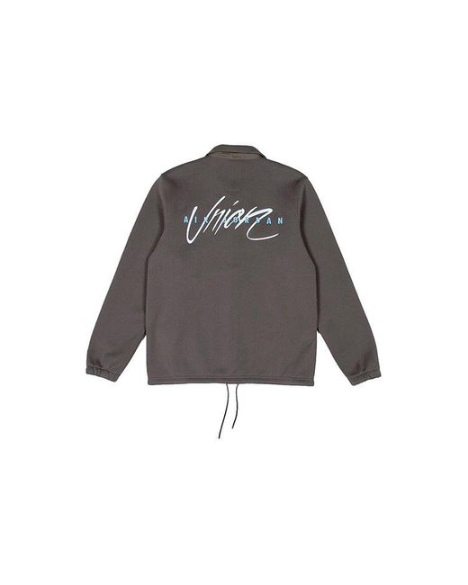 Nike Brown X Union La Coaches Jacket 'Ironstone' for men
