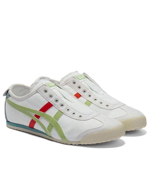 Onitsuka Tiger White Mexico 66 Slip-On Jade' for men