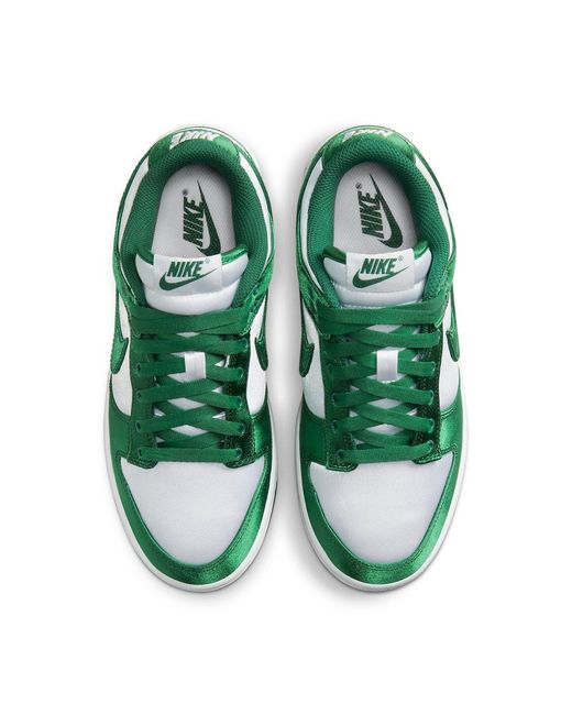 Nike Green Dunk Low Satin" Dx5931 100"