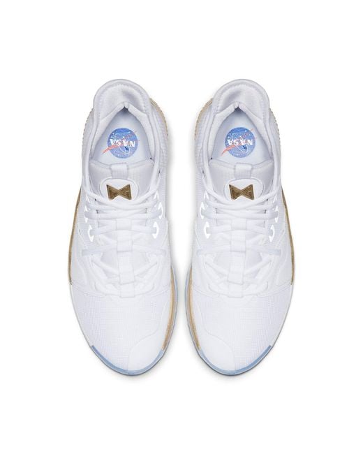 Nike White Nasa X Pg 3 'Apollo Missions' for men