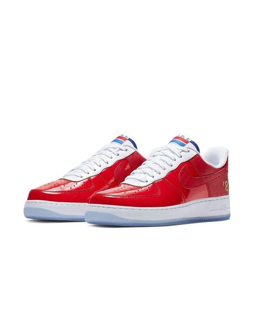Nike Red Air Force 1 Low '1989 Nba Finals' for men