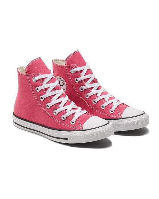 Converse Pink Chuck Taylor All Star High Top for men
