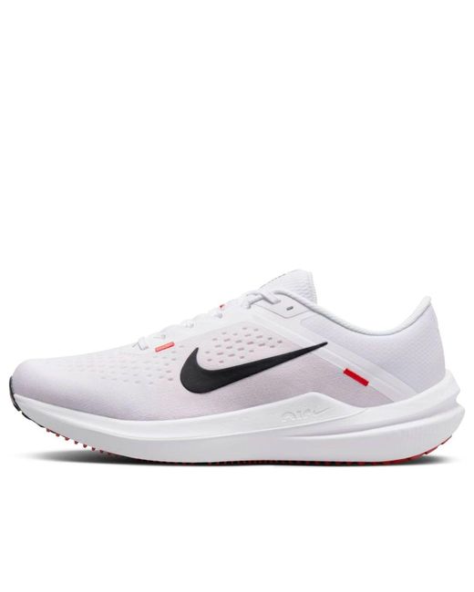 Nike White Winflo 10 Road Running Shoes for men