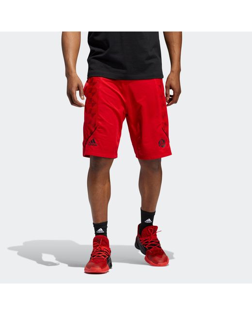 Adidas Red Ros C365 Short Casual Sports Breathable Basketball Shorts for men