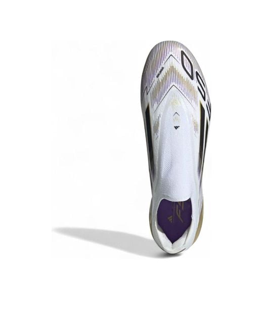 Adidas White F50 Elite Laceless Fg 'Road To Glory Pack' for men