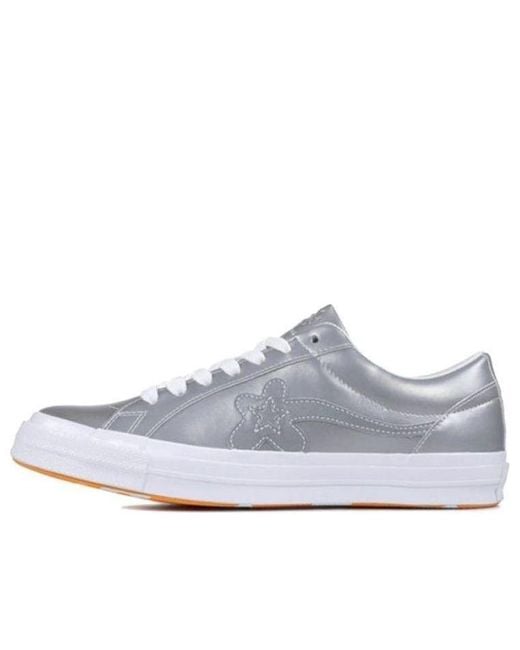 Converse White Golf Le Fleur X One Star Ox '3M' for men