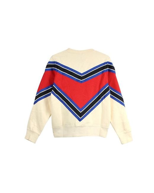 Nike Blue (Wmns) Splicing Fleece Lined Knit Round Neck Pullover