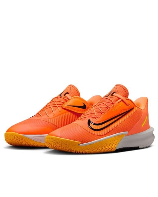 Nike Orange Precision 7 Easyon 'Total' for men