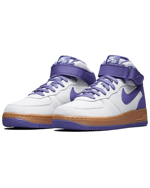 Nike Blue Air Force 1 Mid 07 Txt for men