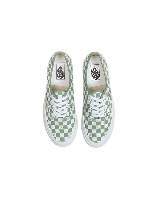 Vans White Og Authentic Lx 'Checkerboard for men