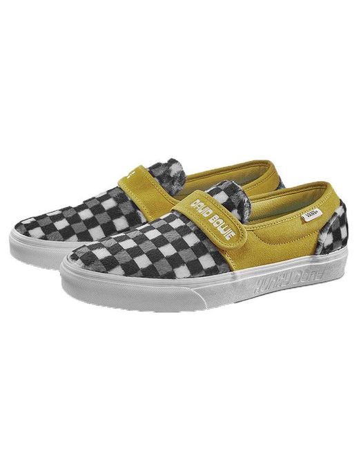 Vans Yellow David Bowie X Slip-On V Dx 'Hunky Dory' for men