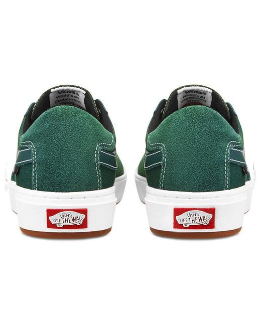Vans Green Berle Pro Retro Low Tops Casual Skateboarding Shoes for men