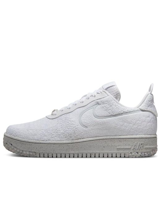 Nike Air Force 1 Crater Flyknit Next Nature in White for Men | Lyst