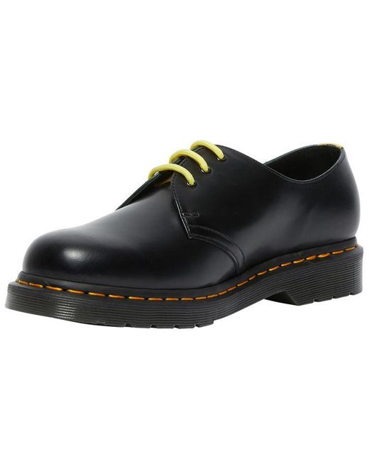 Dr. Martens Green 1461 Contrast Smooth Leather Shoes for men