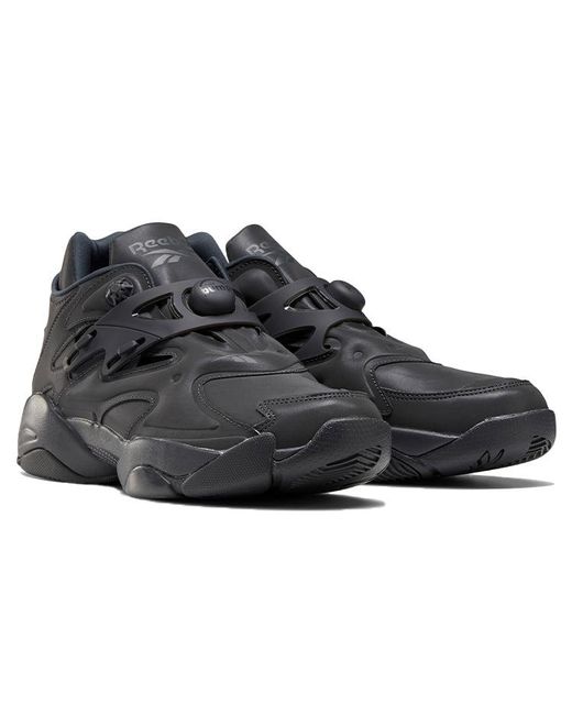 Reebok Black Pump Court Sports Shoe
