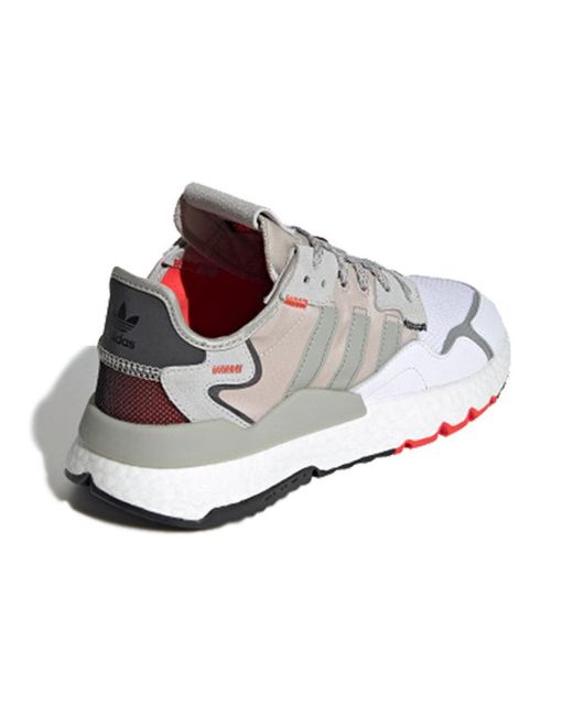 Adidas White Nite Jogger 'Metal' for men