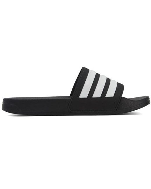 Adidas Black Adilette Cf Slides 'Core' for men