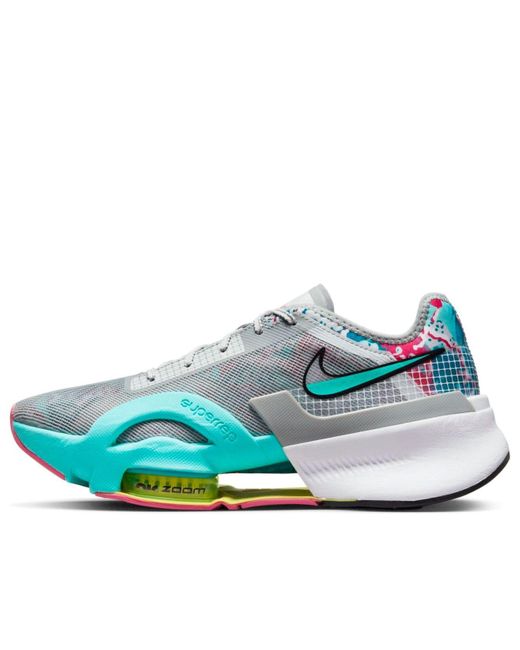 Nike Blue (Wmns) Air Zoom Superrep 3 'Graffiti Graphics'