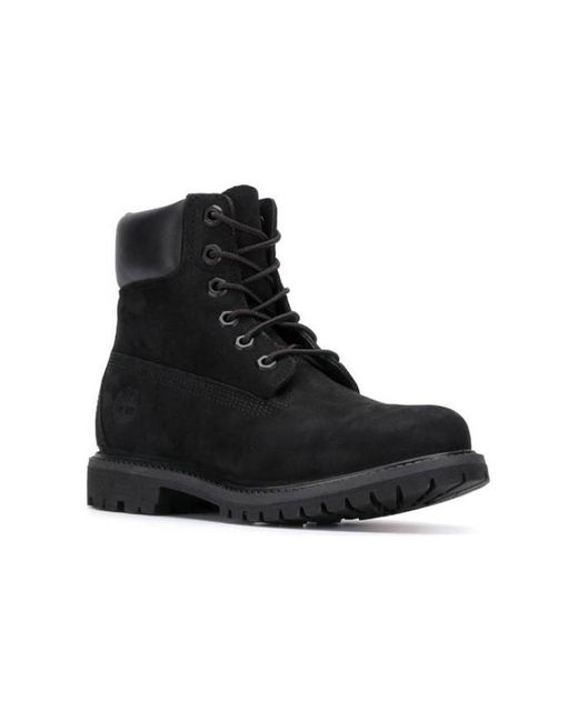 Timberland Black (Wmns) Premium 6 Inch Boot Nubuck'