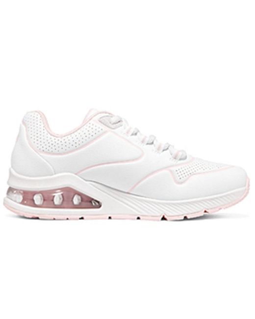 Skechers White (Wmns) Uno 2 Light'