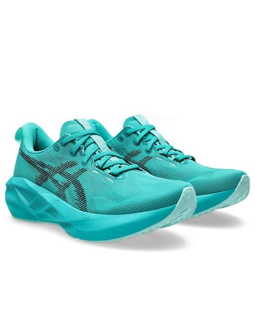 Asics Blue Novablast 5 'Wave' for men