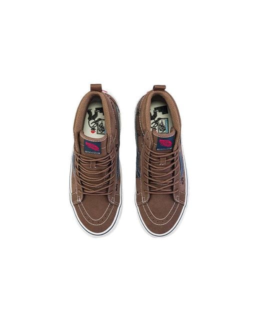Vans Brown Shoes Skate Shoes for men
