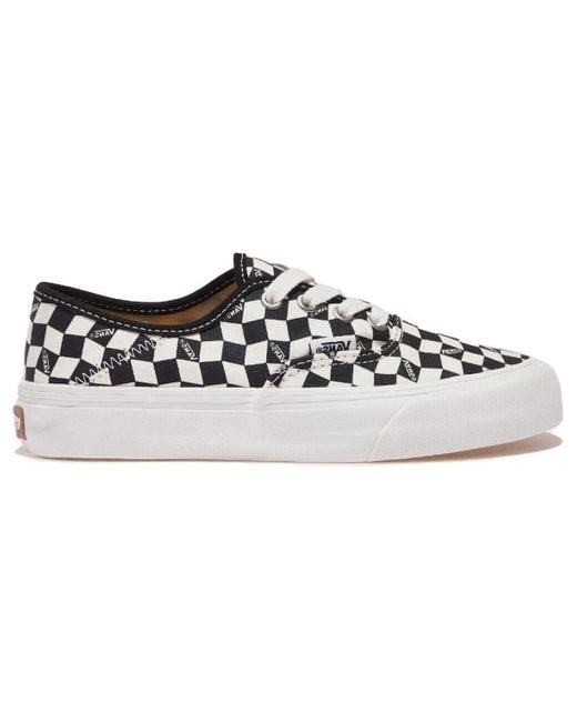 Vans White Authentic Vr3 Sf Checkerboard 'Marshmallow' for men