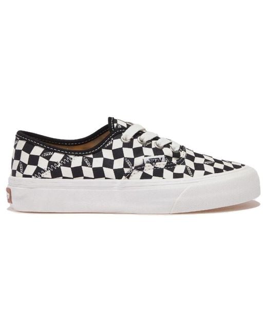 Vans White Authentic Vr3 Sf Checkerboard for men