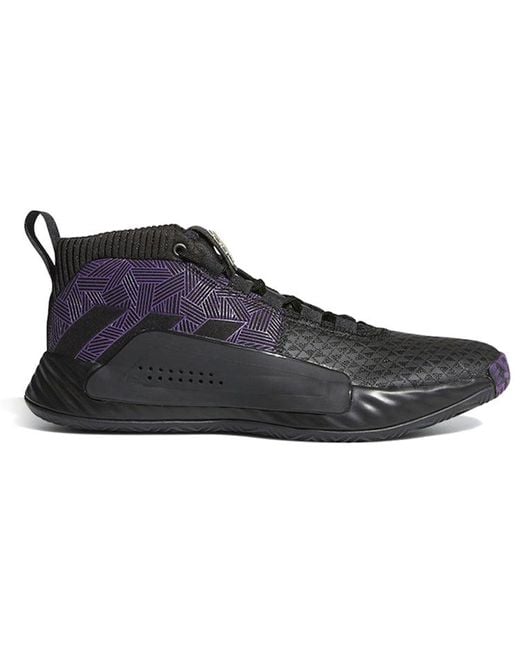 Adidas Purple Marvel X Dame 5 'Heroes Among Us Panther' for men