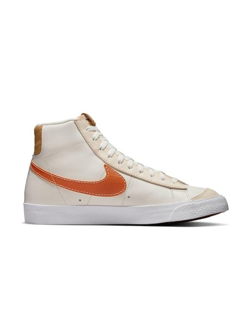 Nike White Blazer Mid for men
