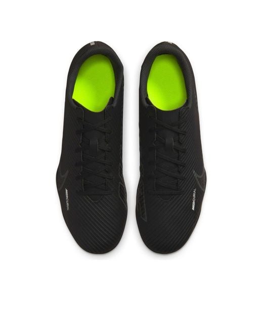 Nike Black Mercurial Vapor 15 Club Mg 'Shadow Pack' for men
