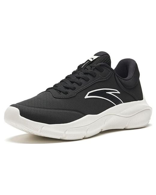 Anta Black Running Shoes for men