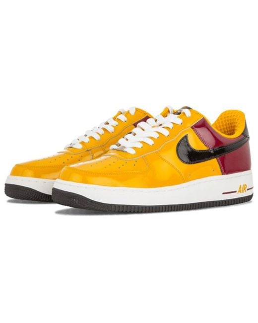 Nike Orange Air Force 1 Premium 'Portugal World Cup' for men
