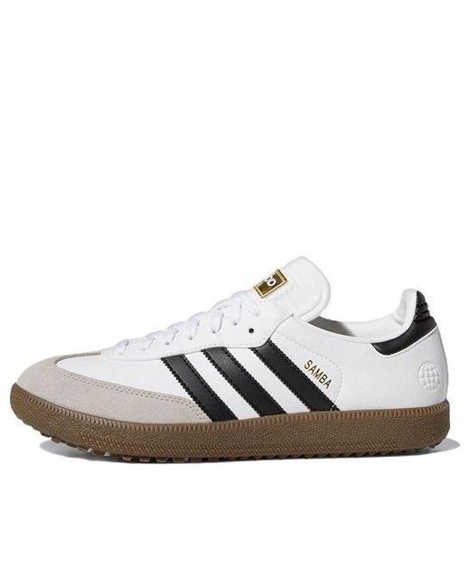 Adidas White Samba Og Spikeless Golf Le Gum' for men