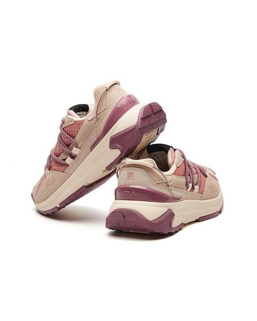 Fila Pink (Wmns) Corsa Low Chunky Sneakers Gs