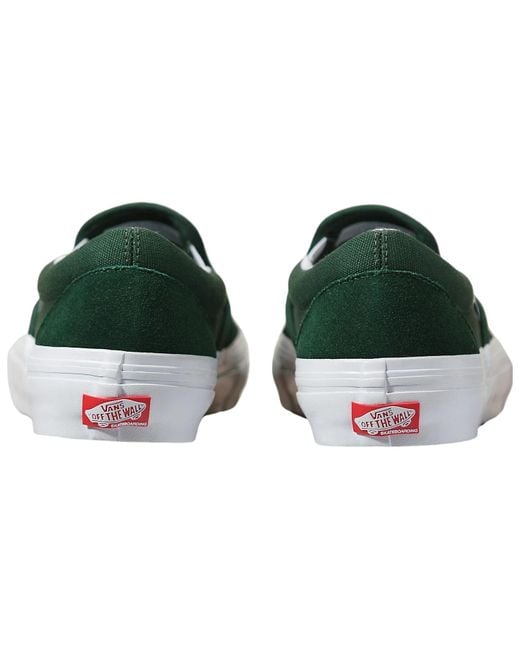 Vans Green Skate Slip-On for men