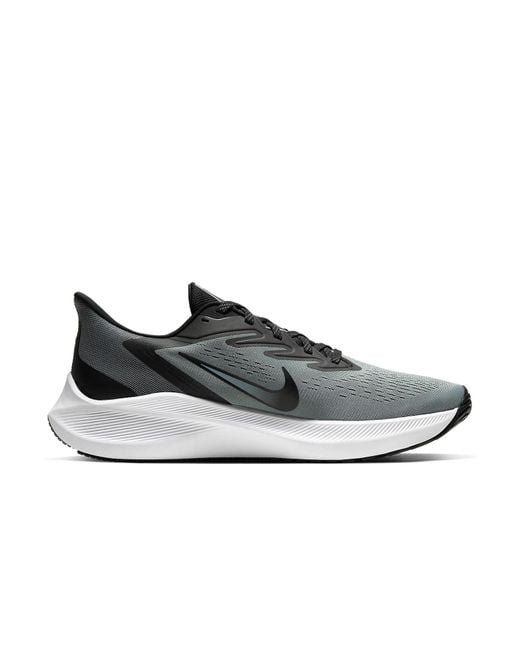 Nike Gray Air Zoom Winflo 7 'Particle' for men