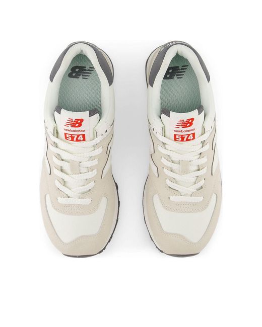 New Balance White (Wmns) 574 'Timberwolf'