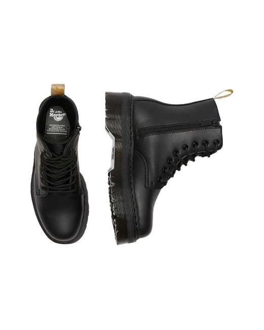Dr. Martens Black (Wmns) Vegan Jadon Ii Mono Felix Rub Off Vegan for men