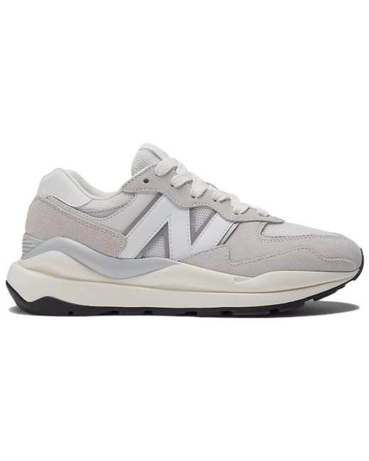 New Balance White 5740 S Runners Lace Up Comfort Shoes Grey 4