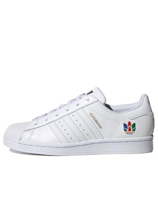 Adidas White (Wmns) Superstar Real'