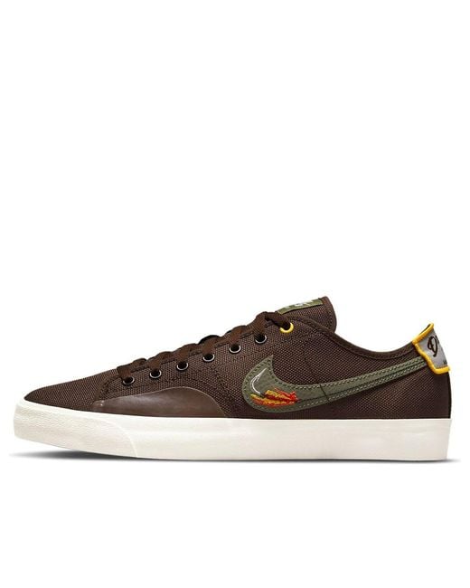 Nike Brown Daan Van Der Linden X Blazer Court Sb 'Baroque' for men