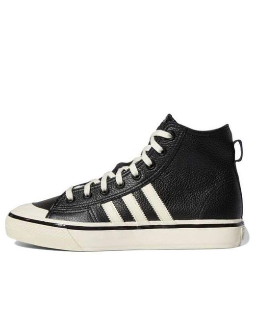 Adidas Black Nizza Hi Rf 74 for men