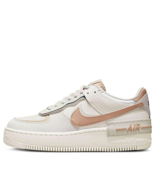 Nike White (Wmns) Air Force 1 Shadow 'Sail Hemp'