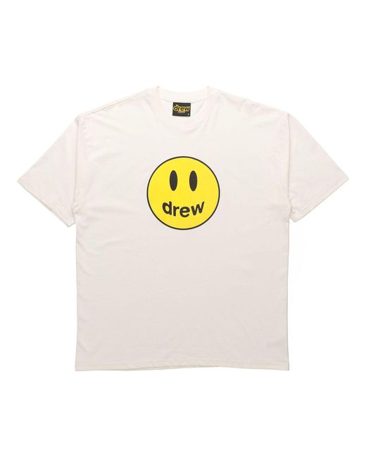 Drew House White Mascot T-Shirt 'Off' for men