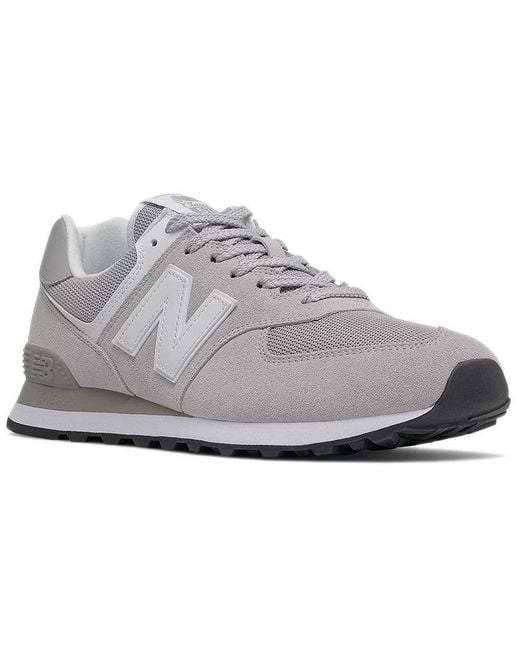 New Balance White 574 'Rain Cloud' for men