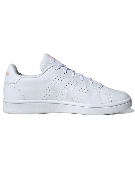 Adidas White (Wmns) Advantage Base Glow'